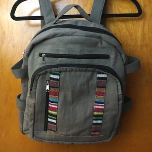 NWOT Boho-style backpack